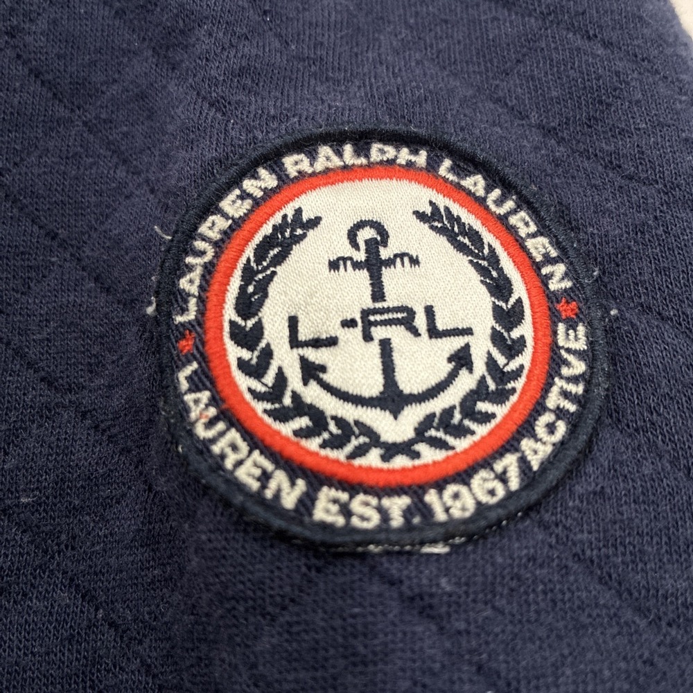Womens Lauren Ralph Lauren Active‎ Jacket Size Small Blue/Orange Hooded Quilted - Picture 11 of 16